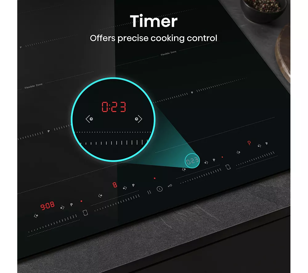 HISENSE HI6442BSCE 60 cm Electric Induction Hob - Black