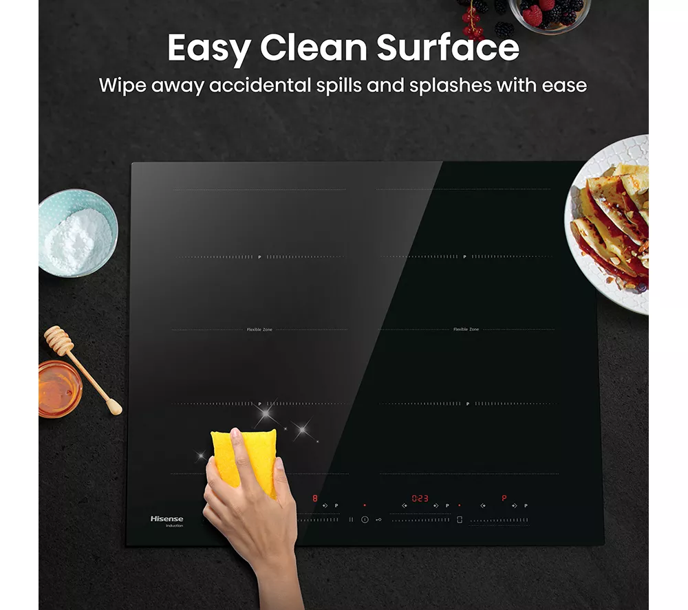 HISENSE HI6442BSCE 60 cm Electric Induction Hob - Black