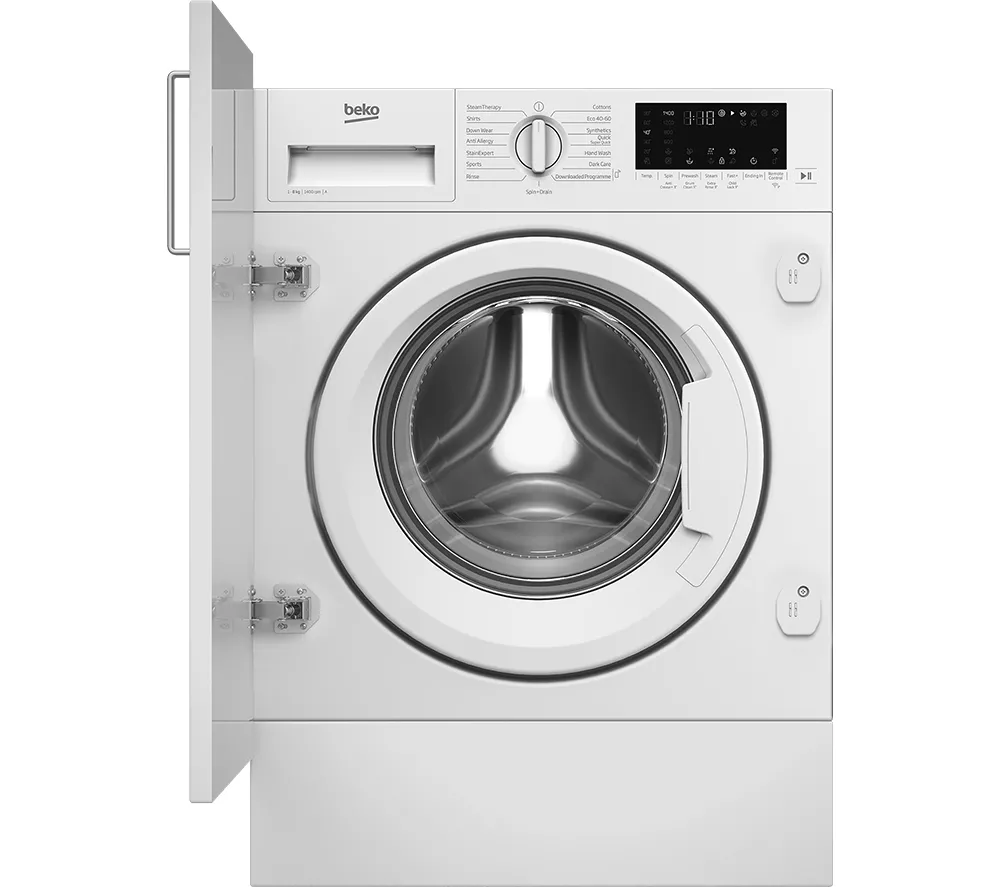 BEKO Pro WTIK84122 Integrated WiFi-enabled 8 kg 1400 Spin Washing Machine