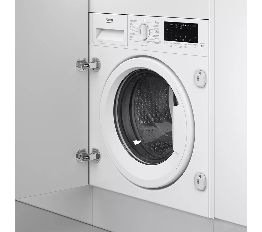 BEKO Pro WTIK84122 Integrated WiFi-enabled 8 kg 1400 Spin Washing Machine