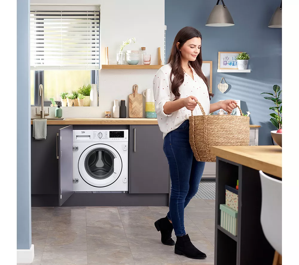 BEKO Pro WTIK84122 Integrated WiFi-enabled 8 kg 1400 Spin Washing Machine