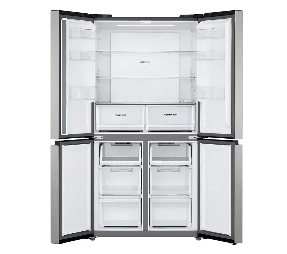LG GMM41MSBEM Fridge Freezer - Silver