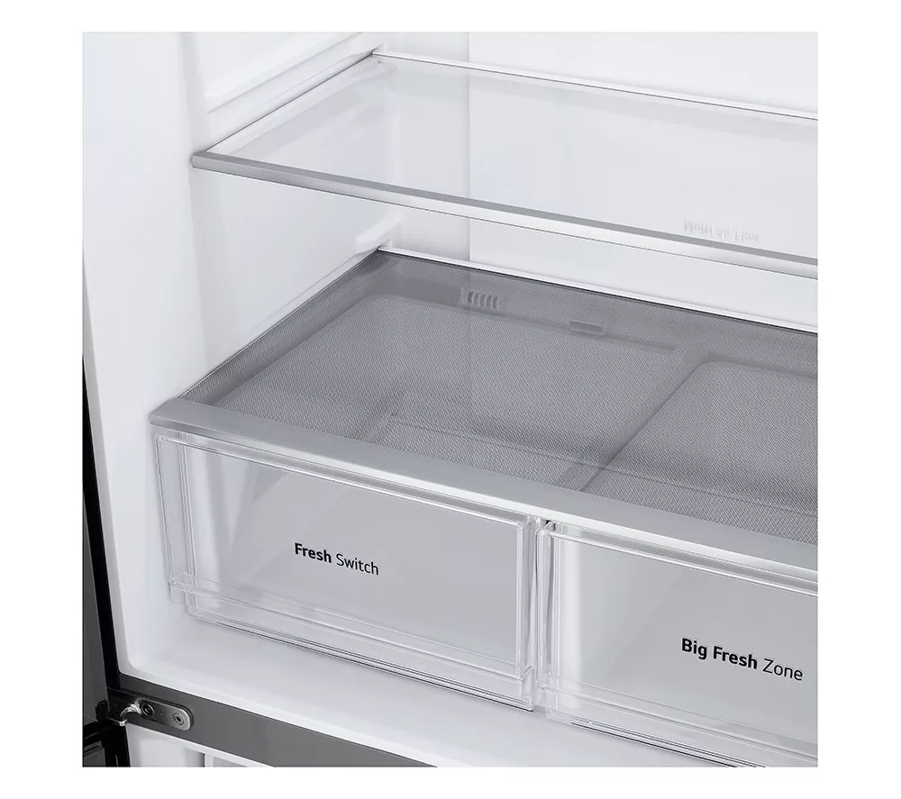 LG GMM41MSBEM Fridge Freezer - Silver