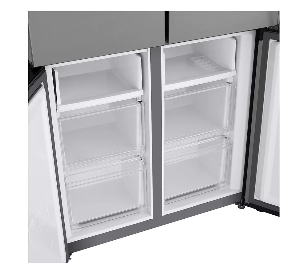LG GMM41MSBEM Fridge Freezer - Silver