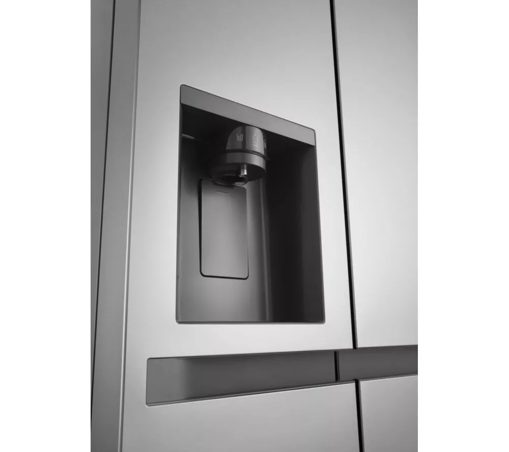 LG NatureFRESH GSLC40PYPE American-Style Fridge Freezer - Prime Silver