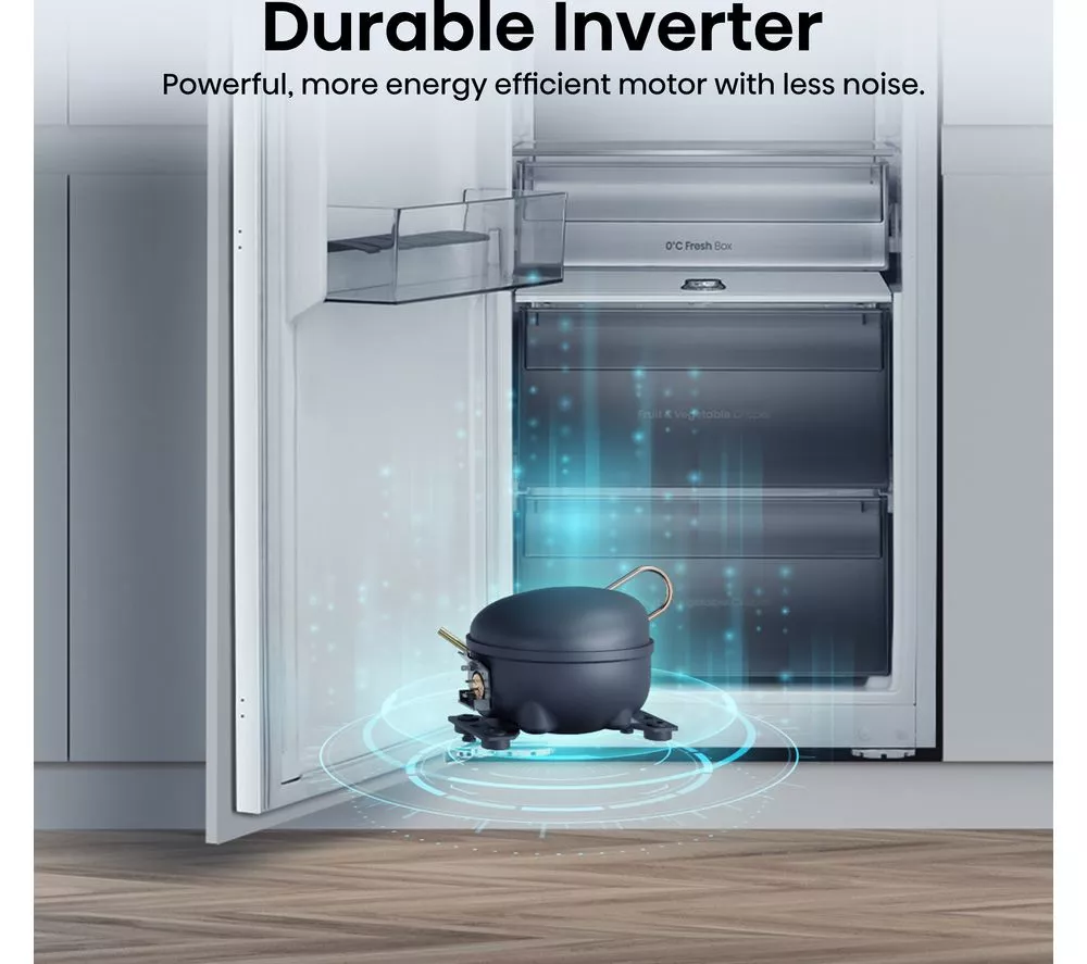 HISENSE RL3B303SAWE Integrated Tall Fridge - Fixed Hinge