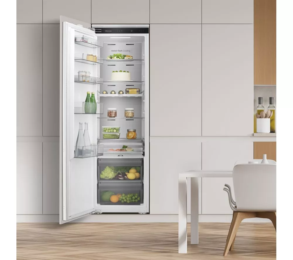 HISENSE RL3B303SAWE Integrated Tall Fridge - Fixed Hinge