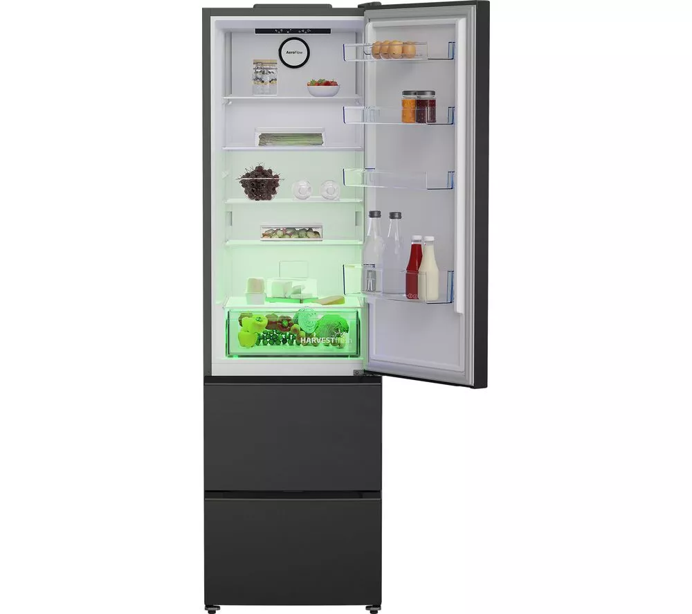 BEKO Pro GNE4603VA 70/30 Fridge Freezer - Anthracite