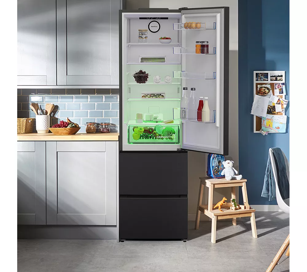 BEKO Pro GNE4603VA 70/30 Fridge Freezer - Anthracite