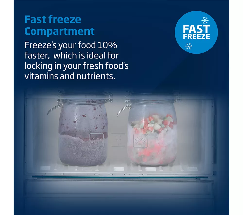 BEKO Pro GNE4603VA 70/30 Fridge Freezer - Anthracite