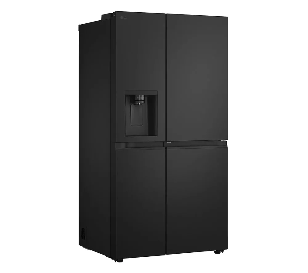 LG NatureFRESH GSJC40EPPE American-Style Fridge Freezer - Matte Black