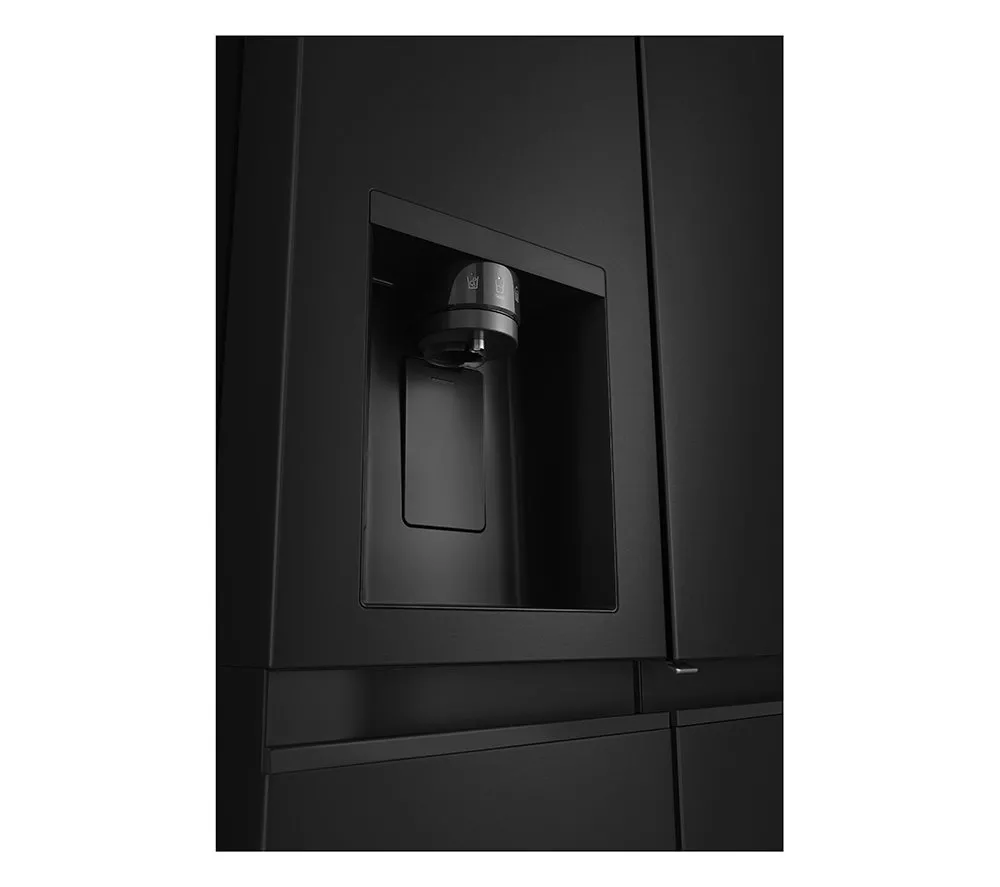 LG NatureFRESH GSJC40EPPE American-Style Fridge Freezer - Matte Black