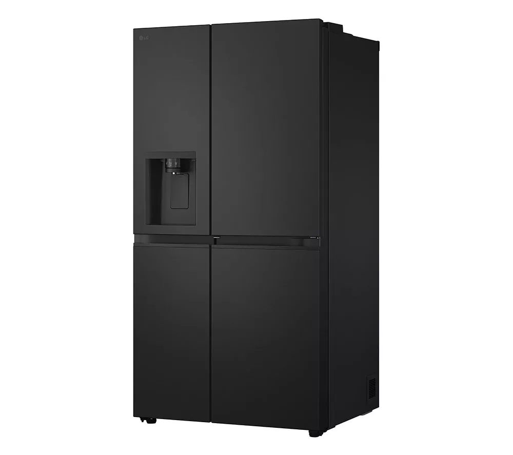 LG NatureFRESH GSJC40EPPE American-Style Fridge Freezer - Matte Black