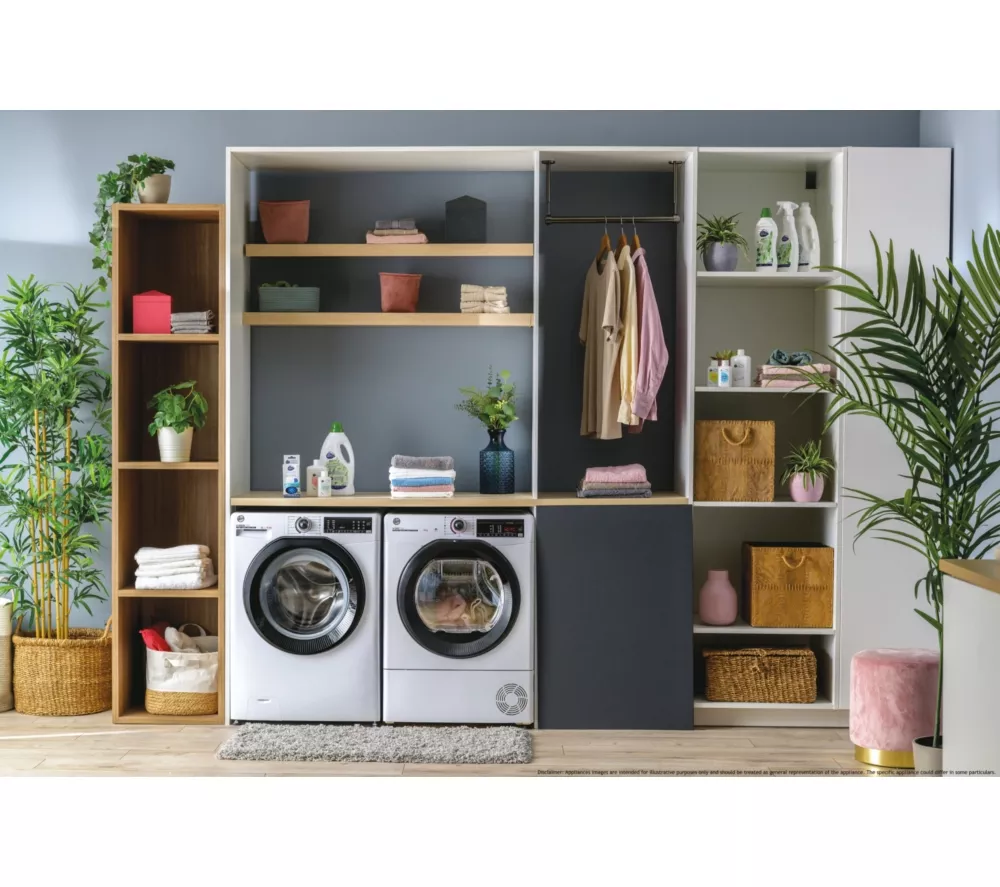 HOOVER H-Dry 350 HRE C9TBE-80 WiFi-enabled 9 kg Condenser Tumble Dryer - White