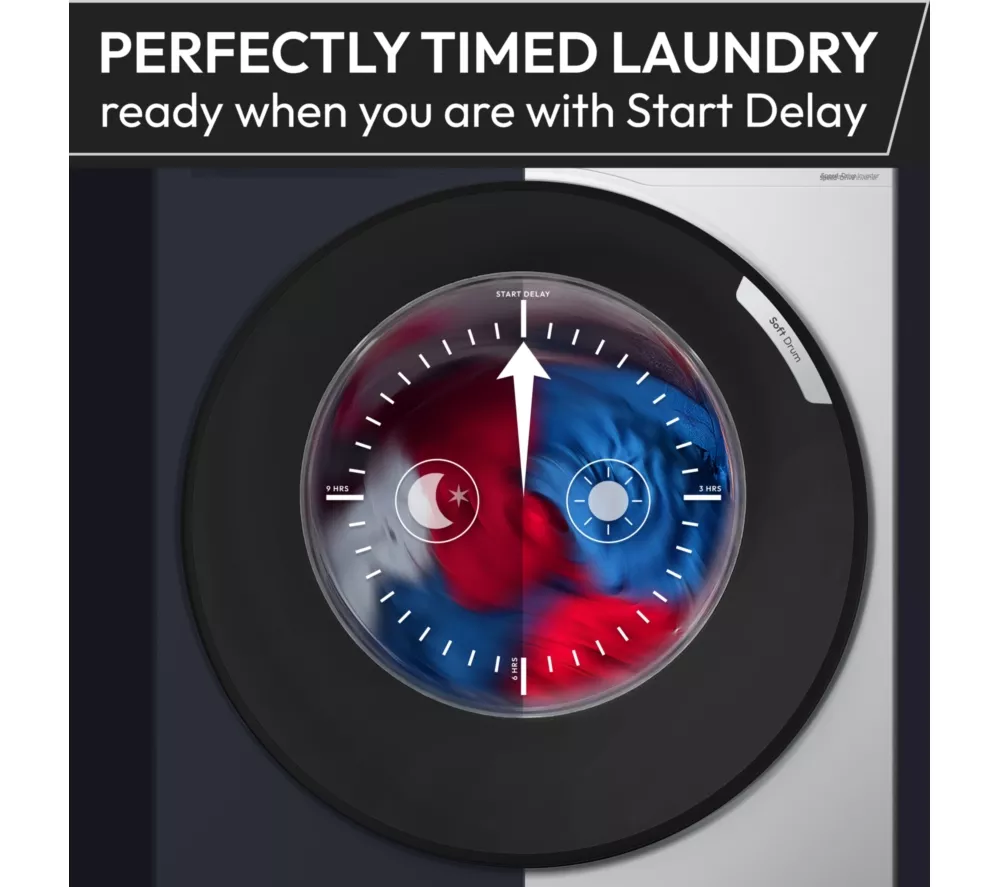 HOOVER H-Dry 350 HRE C9TBE-80 WiFi-enabled 9 kg Condenser Tumble Dryer - White