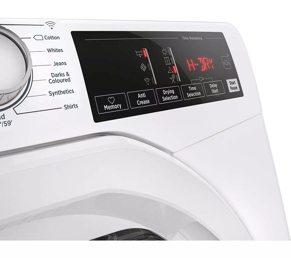 HOOVER H-Dry 350 HRE HRE C10TE-80 WiFi-enabled 10 kg Condenser Tumble Dryer - White