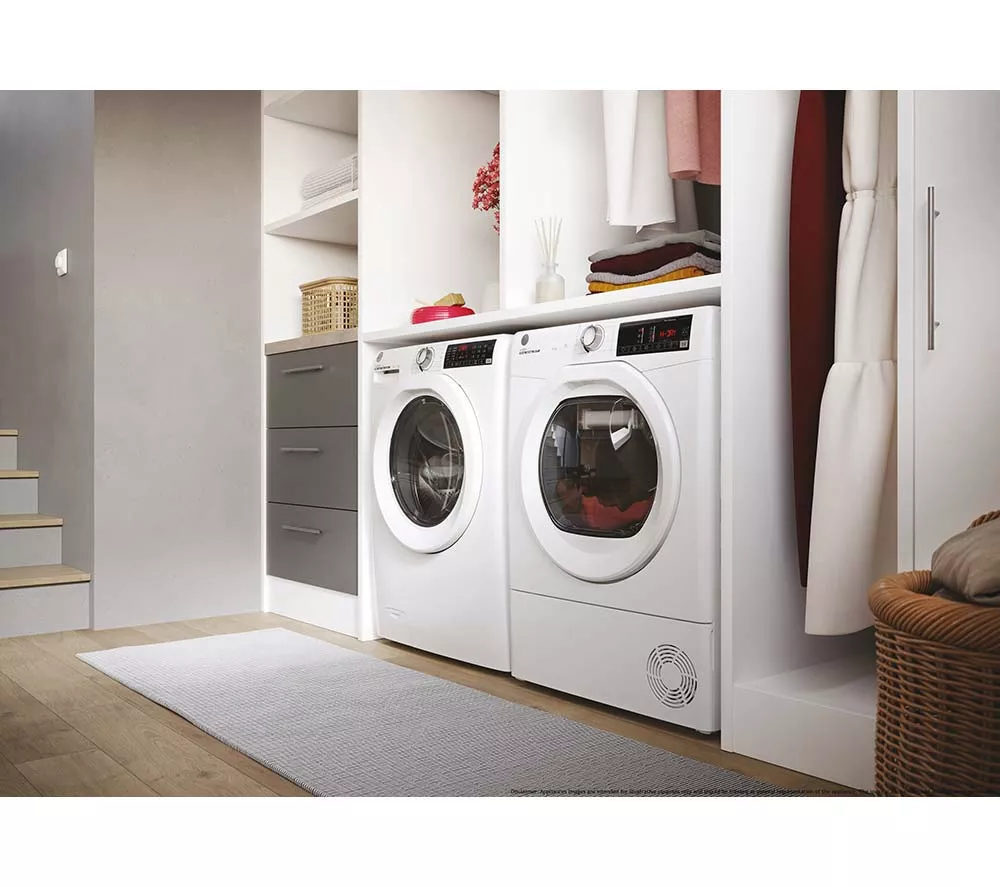 HOOVER H-Dry 350 HRE HRE C10TE-80 WiFi-enabled 10 kg Condenser Tumble Dryer - White
