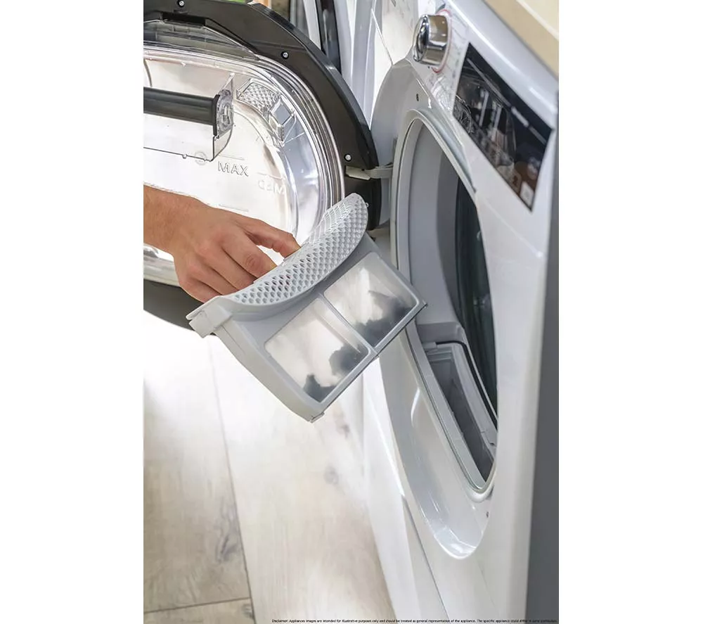 HOOVER H-Dry 350 HRE HRE C10TE-80 WiFi-enabled 10 kg Condenser Tumble Dryer - White