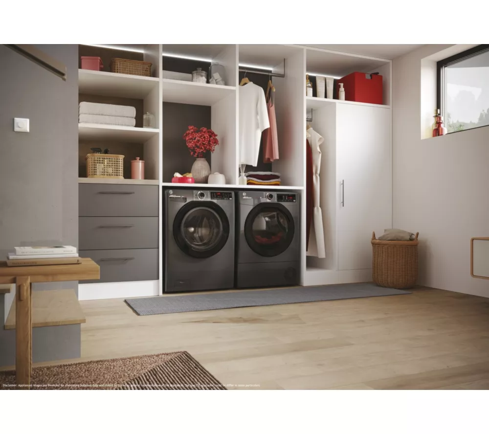 HOOVER H-Dry 350 HRE C10TBER-8 WiFi-enabled 10 kg Condenser Tumble Dryer - Graphite