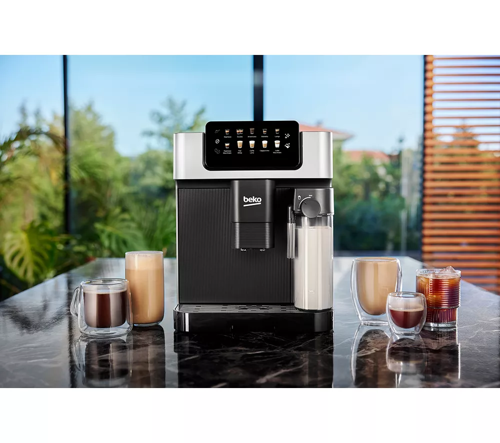 BEKO CaffeExperto CEG7304X Bean to Cup Coffee Machine - Silver