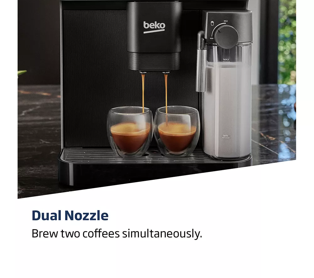BEKO CaffeExperto CEG7304X Bean to Cup Coffee Machine - Silver