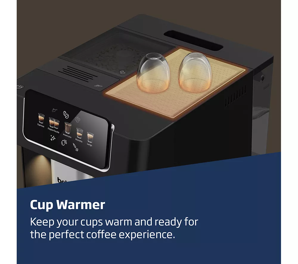BEKO CaffeExperto CEG7304X Bean to Cup Coffee Machine - Silver