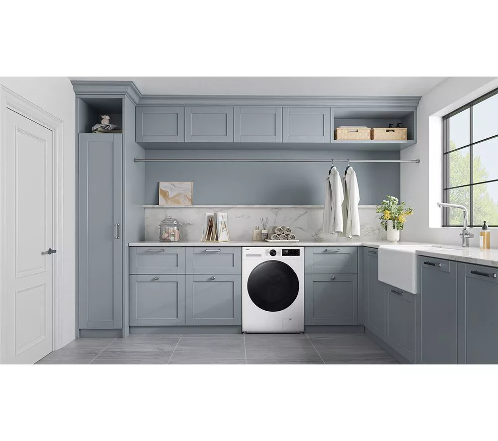 SAMSUNG Series 5 AI Energy WD11DG5B15BEEU WiFi-enabled 11 kg Washer Dryer - White
