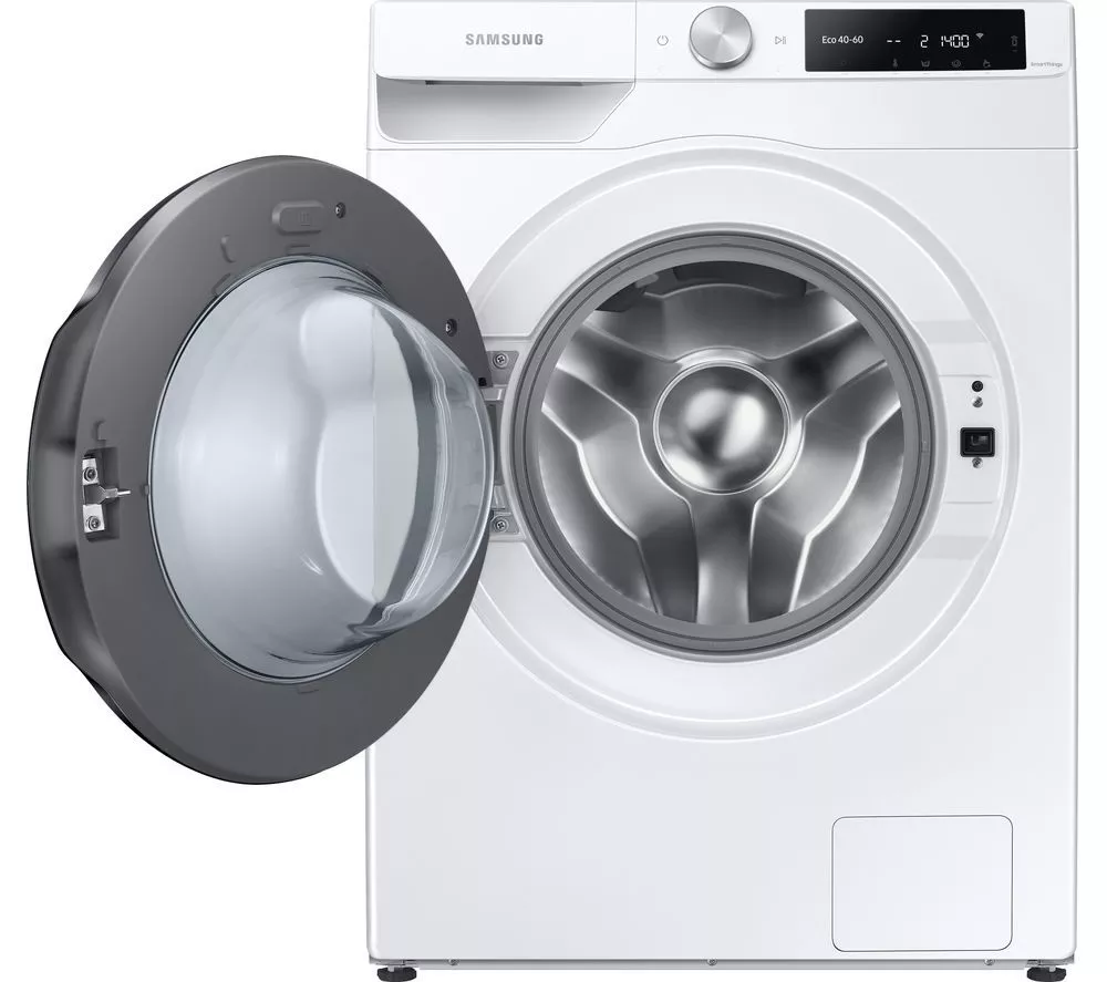 SAMSUNG Series 6 AI Energy WD90DG6B85BEU1 WiFi-enabled 9 kg Washer Dryer - White