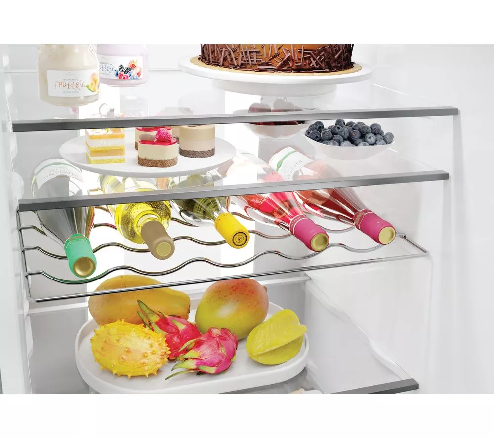 HOOVER H-Combi 500 HONCQ4T620EWXK Smart 70/30 Fridge Freezer - Silver