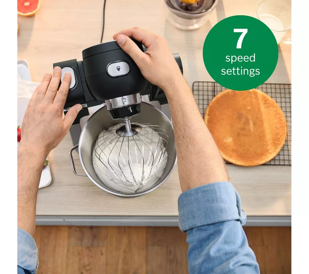 BOSCH Series 6 MUMS6ZM00G Stand Mixer - Black & Silver
