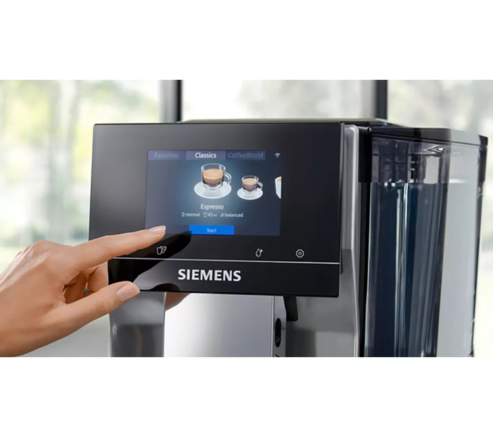 SIEMENS TP715GB1 EQ700 Smart Bean to Cup Coffee Machine - Graphite