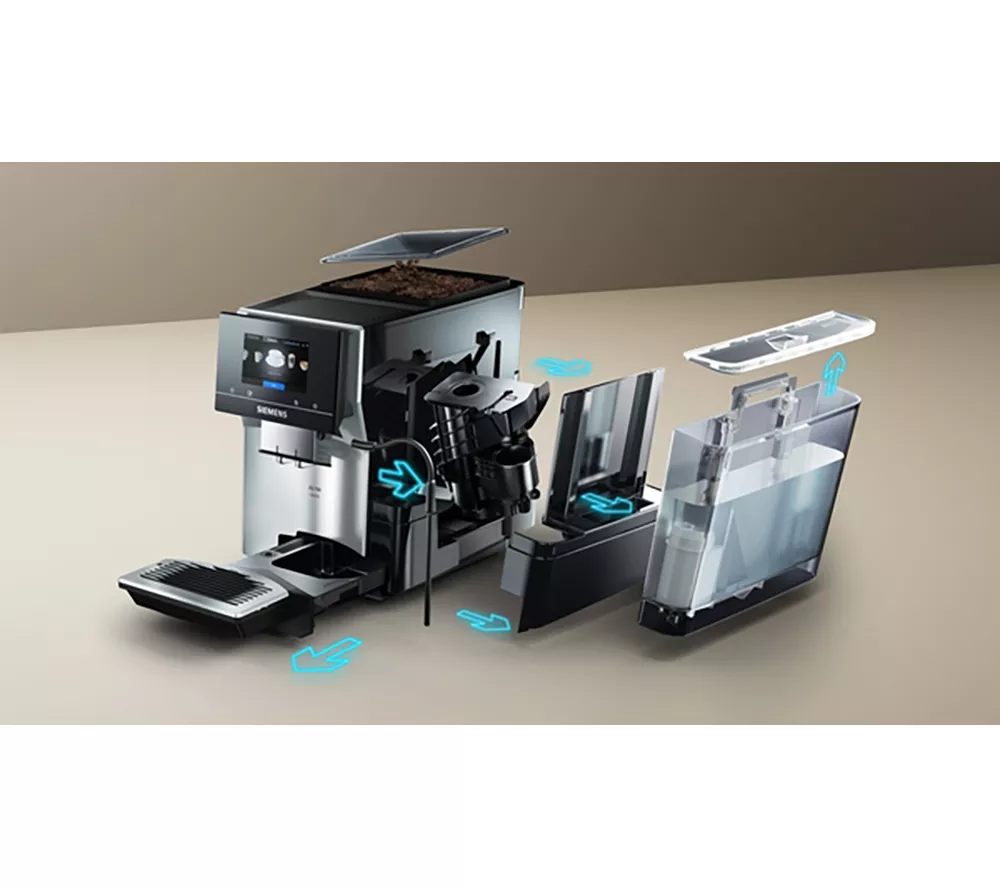 SIEMENS TP715GB1 EQ700 Smart Bean to Cup Coffee Machine - Graphite