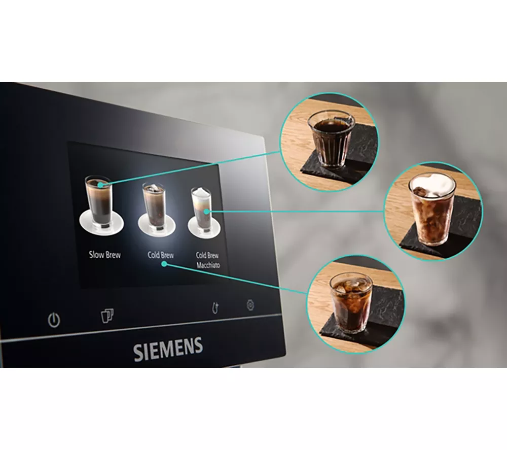 SIEMENS TP715GB1 EQ700 Smart Bean to Cup Coffee Machine - Graphite