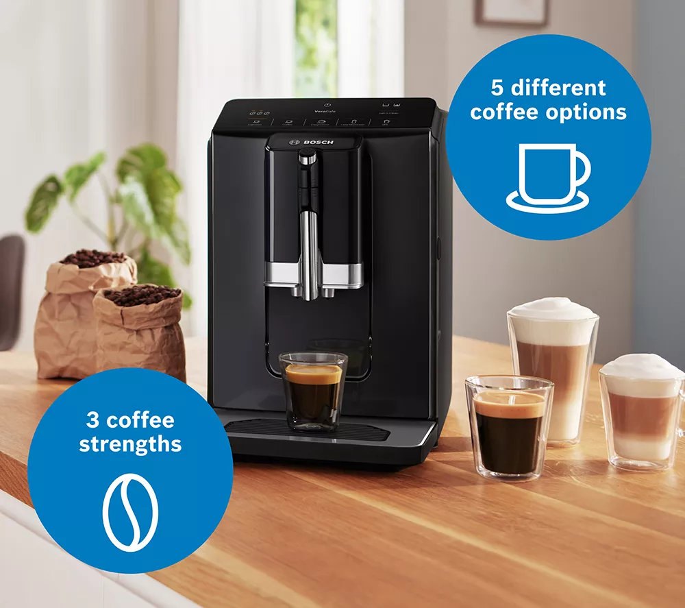 BOSCH Series 2 VeroCafe TIE20119 Bean to Cup Coffee Machine - Piano Black