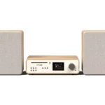 PURE Classic Stereo Traditional Hi-Fi System - Cotton White & Oak