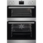 AEG SurroundCook DCB535060M Electric Double Oven - Stainless Steel