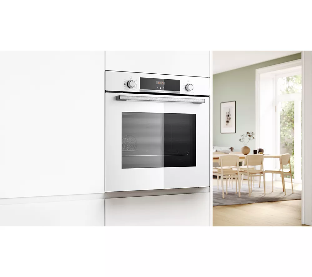 BOSCH Series 4 HQA534BW3B Electric Steam Oven - White