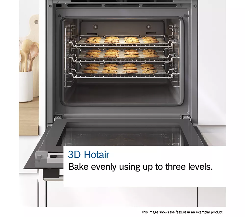 BOSCH Series 4 HQA534BW3B Electric Steam Oven - White