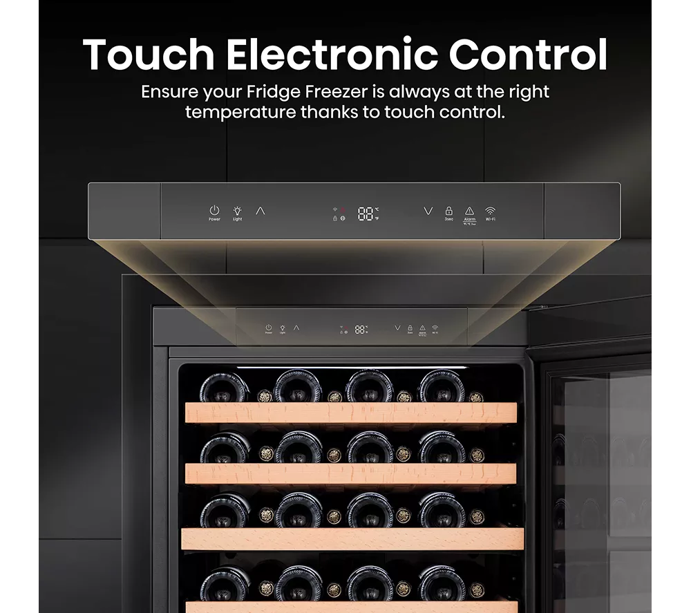 HISENSE RW3N132GSLF Wine Cooler - Black