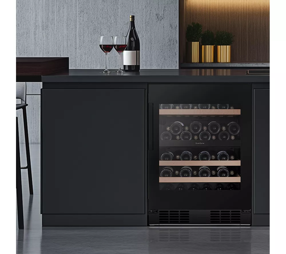 HISENSE RW3N122GSLF Wine Cooler - Black