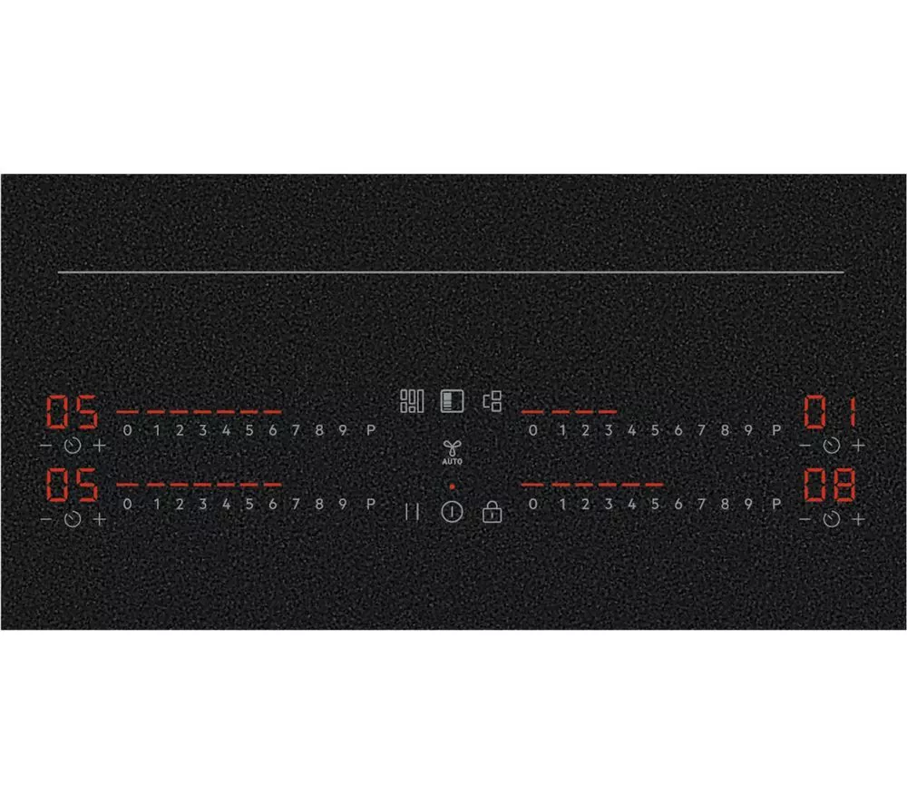 AEG 6000 FlexiBridge TI64IG00FZ 60 cm Electric Induction Hob - SaphirMatt Black
