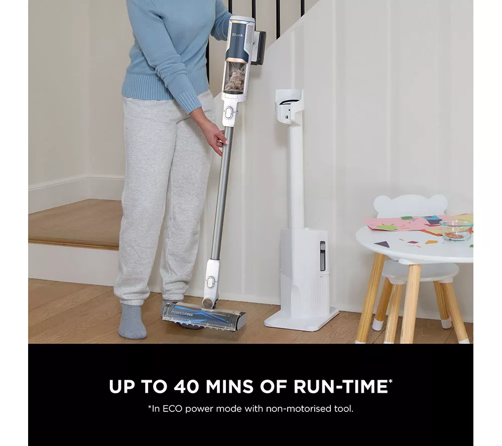 SHARK BU3521UK Cordless Stick Vacuum Cleaner - Navy Blue & White
