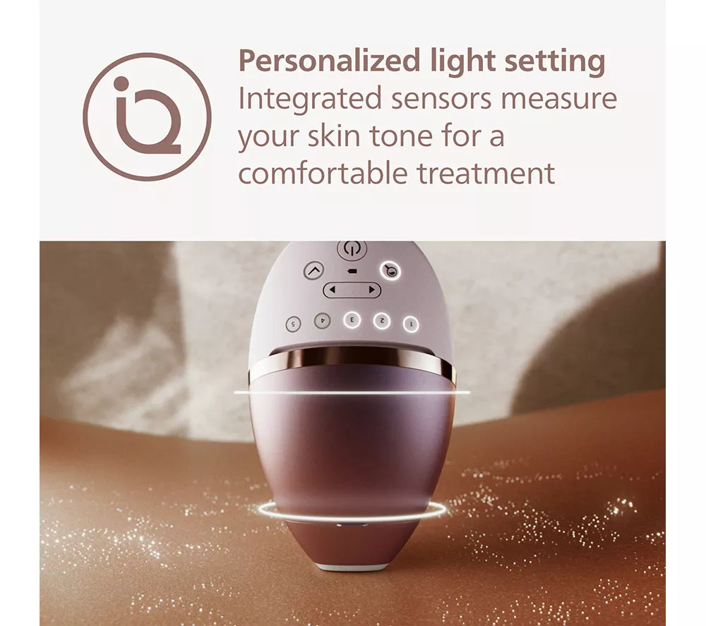 PHILIPS Lumea 9000 Series BRI955/01 Cordless IPL Hair Removal System - White & Pink