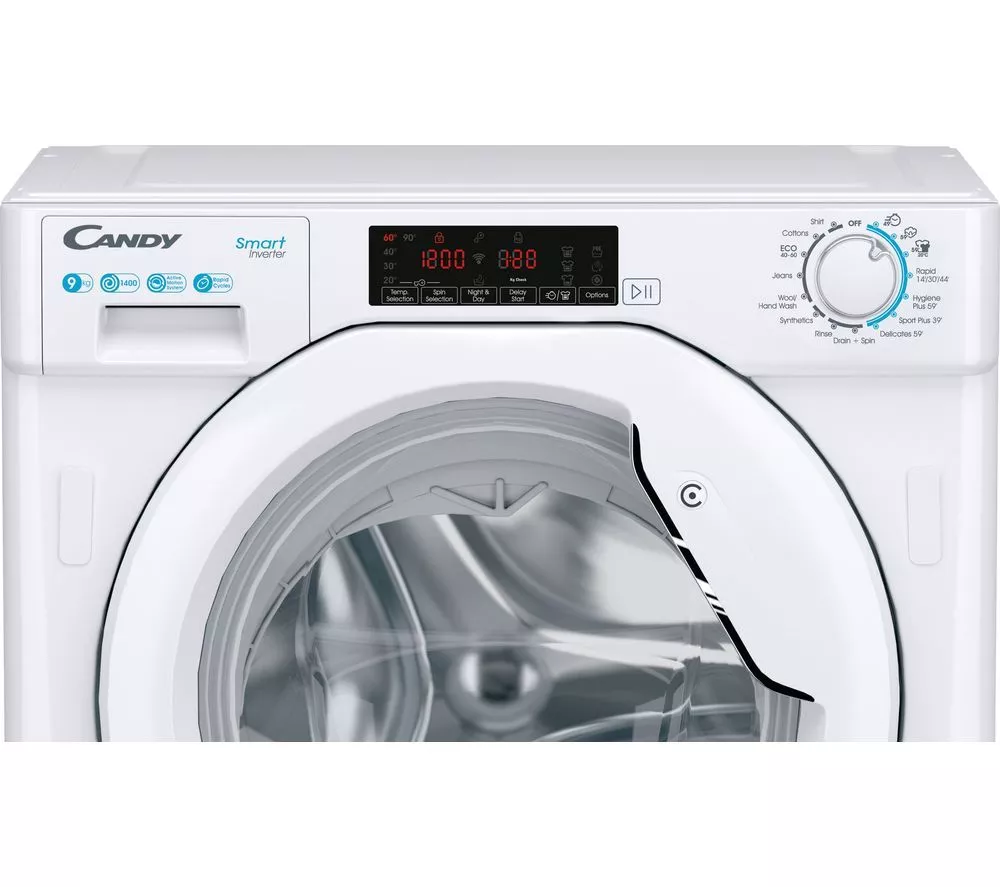 CANDY CS49TWM5-80 Integrated 9 kg 1400 Spin Washing Machine