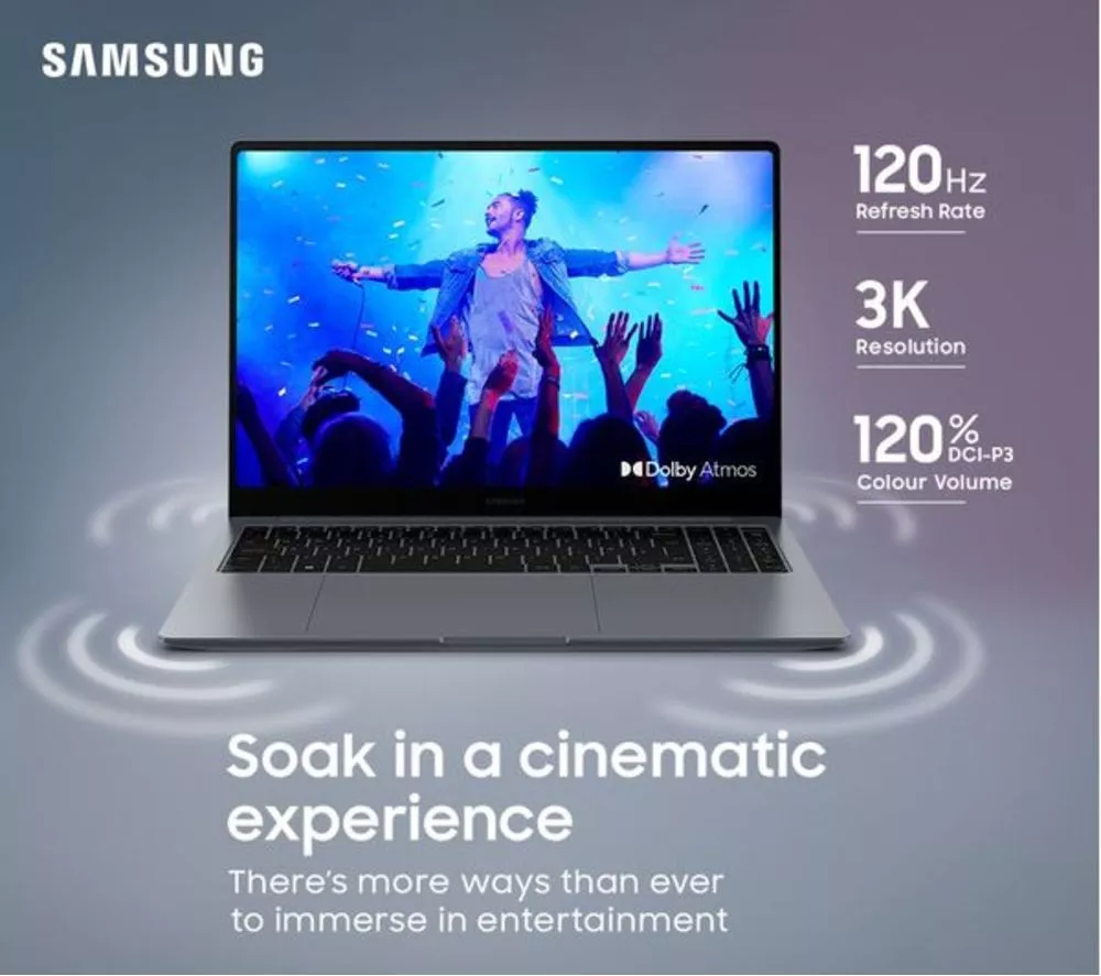 SAMSUNG Galaxy Book4 Pro 14" Refurbished Laptop - Intel® Core™ Ultra 7, 512 GB SSD, Grey (Excellent Condition)