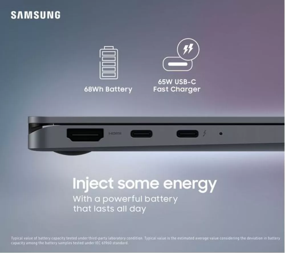 SAMSUNG Galaxy Book4 360 15.6" 2 in 1 Refurbished Laptop - Intel® Core™ 5, 256 GB SSD, Grey (Excellent Condition)