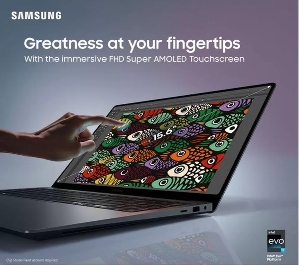 SAMSUNG Galaxy Book4 360 15.6" 2 in 1 Refurbished Laptop - Intel® Core™ 5, 256 GB SSD, Grey (Very Good Condition)