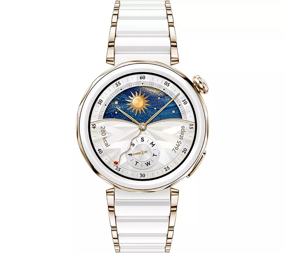 HUAWEI Watch GT 5 Pro - White Ceramic, 42 mm