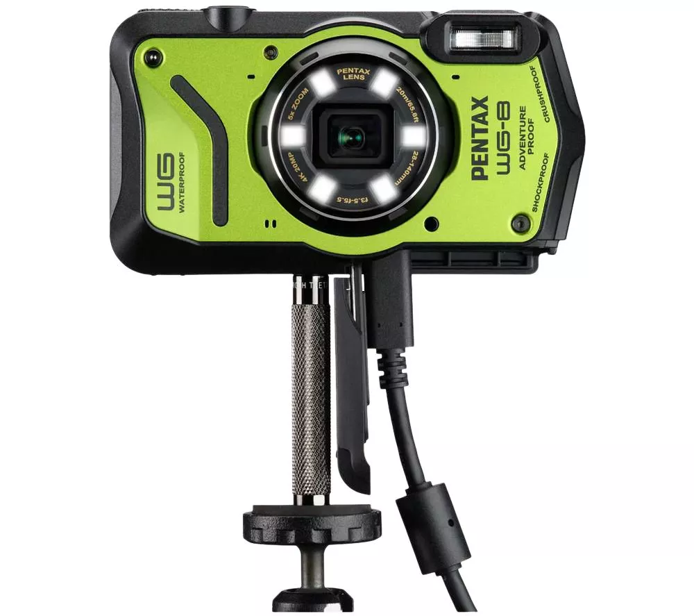 PENTAX WG-8 Tough Compact Camera - Green
