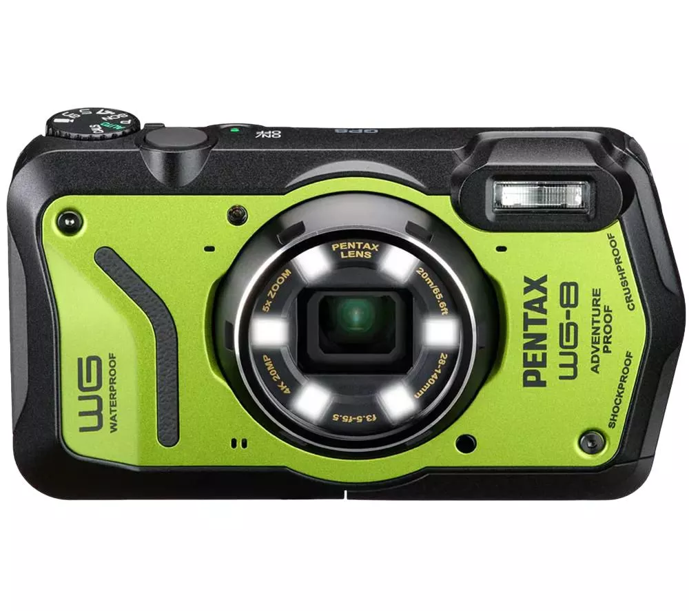 PENTAX WG-8 Tough Compact Camera - Green